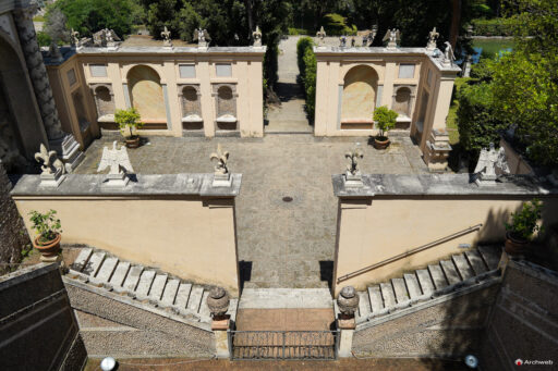 Villa d'Este a Tivoli. Fotografie © M.S. Archweb.com