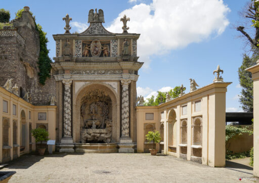 Villa d'Este a Tivoli. Fotografie © M.S. Archweb.com