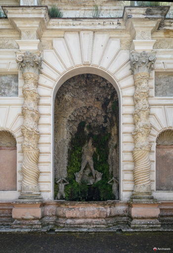 Villa d'Este a Tivoli. Fotografie © M.S. Archweb.com