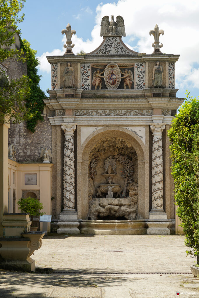 Villa d'Este a Tivoli. Fotografie © M.S. Archweb.com