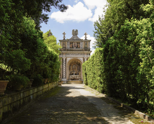 Villa d'Este a Tivoli. Fotografie © M.S. Archweb.com