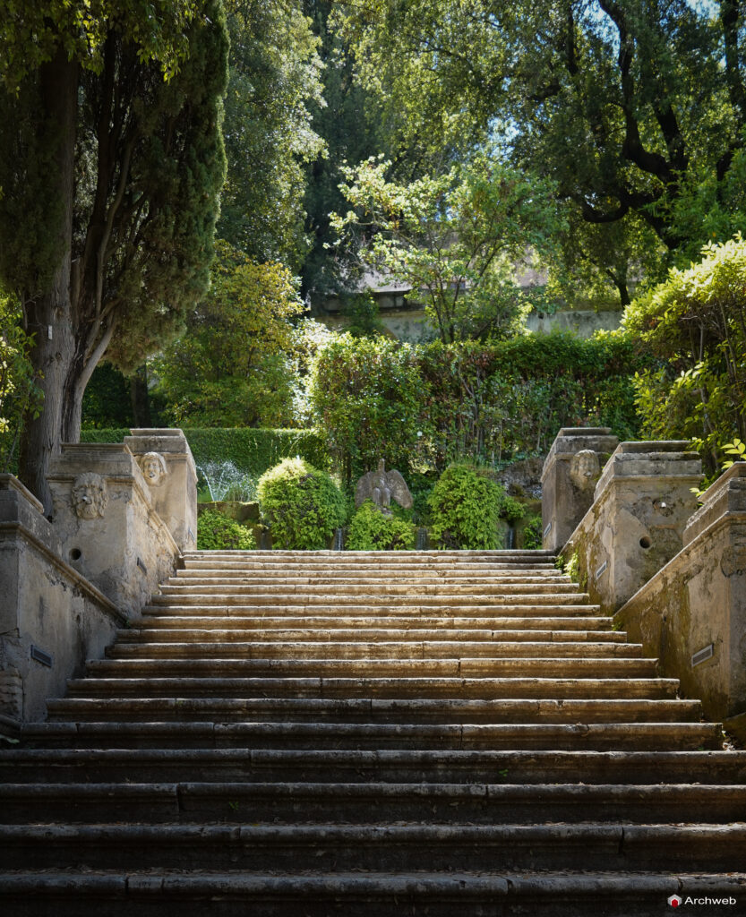 Villa d'Este a Tivoli. Fotografie © M.S. Archweb.com