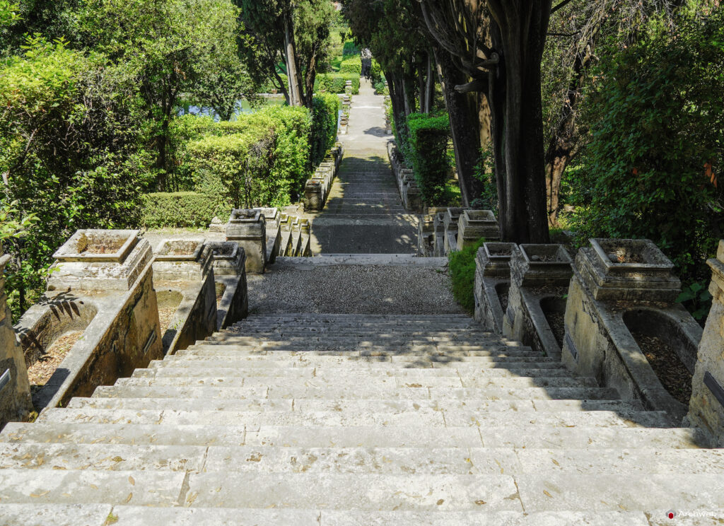Villa d'Este a Tivoli. Fotografie © M.S. Archweb.com