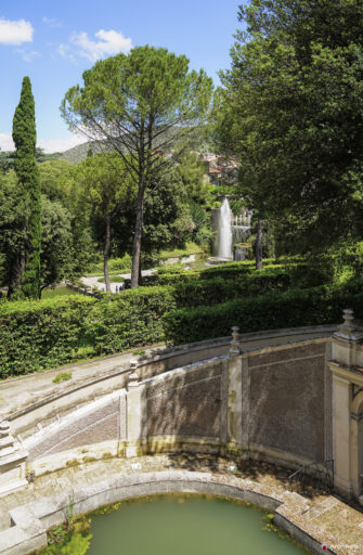 Villa d'Este a Tivoli. Fotografie © M.S. Archweb.com
