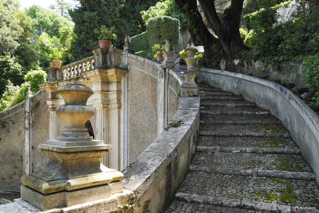 Villa d'Este a Tivoli. Fotografie © M.S. Archweb.com