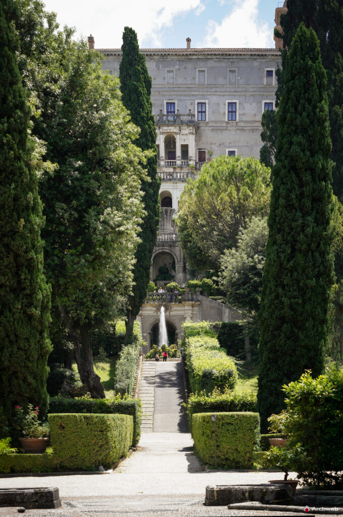 Villa d'Este a Tivoli. Fotografie © M.S. Archweb.com