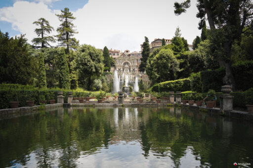 Villa d'Este a Tivoli. Fotografie © M.S. Archweb.com
