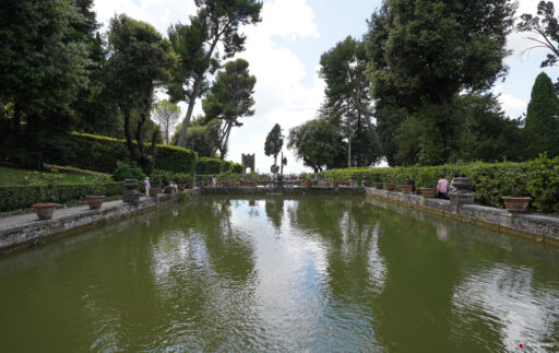 Villa d'Este a Tivoli. Fotografie © M.S. Archweb.com