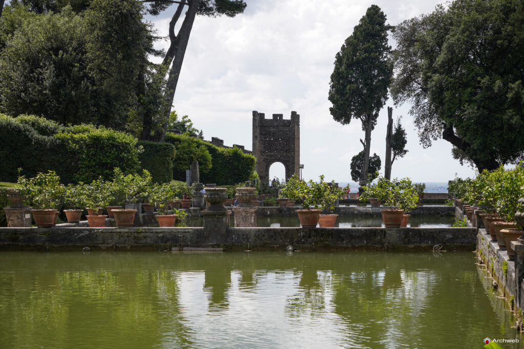 Villa d'Este a Tivoli. Fotografie © M.S. Archweb.com