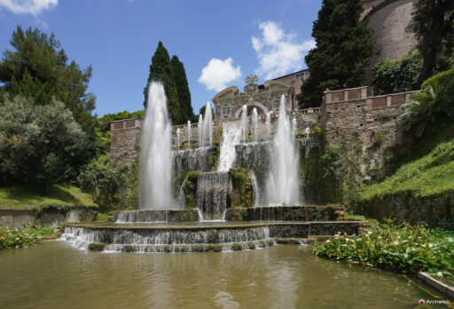 Villa d'Este a Tivoli. Fotografie © M.S. Archweb.com
