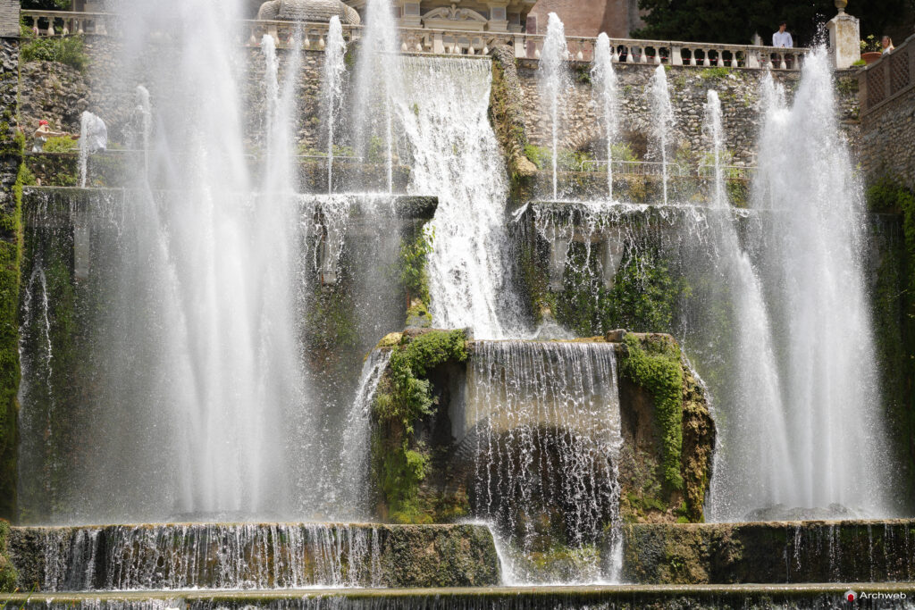 Villa d'Este a Tivoli. Fotografie © M.S. Archweb.com