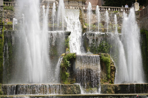 Villa d'Este a Tivoli. Fotografie © M.S. Archweb.com