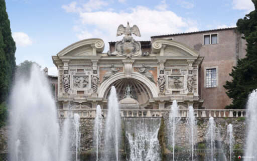 Villa d'Este a Tivoli. Fotografie © M.S. Archweb.com