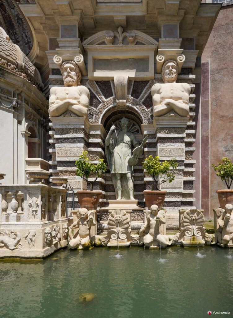 Villa d'Este a Tivoli. Fotografie © M.S. Archweb.com