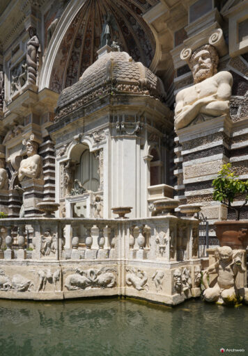 Villa d'Este a Tivoli. Fotografie © M.S. Archweb.com