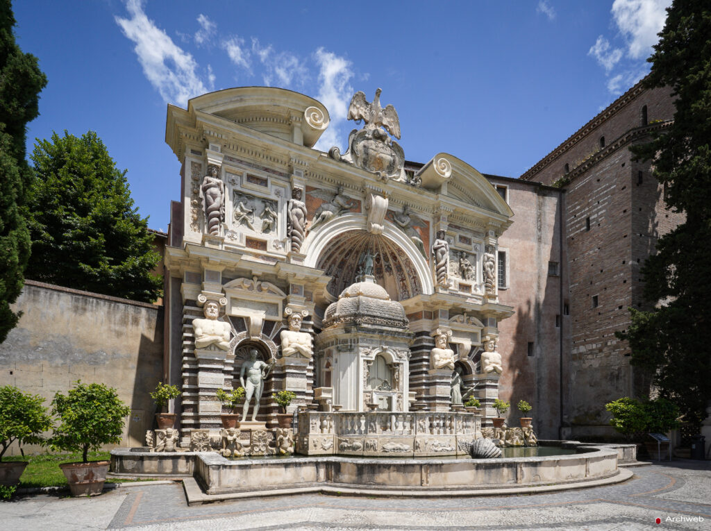 Villa d'Este a Tivoli. Fotografie © M.S. Archweb.com