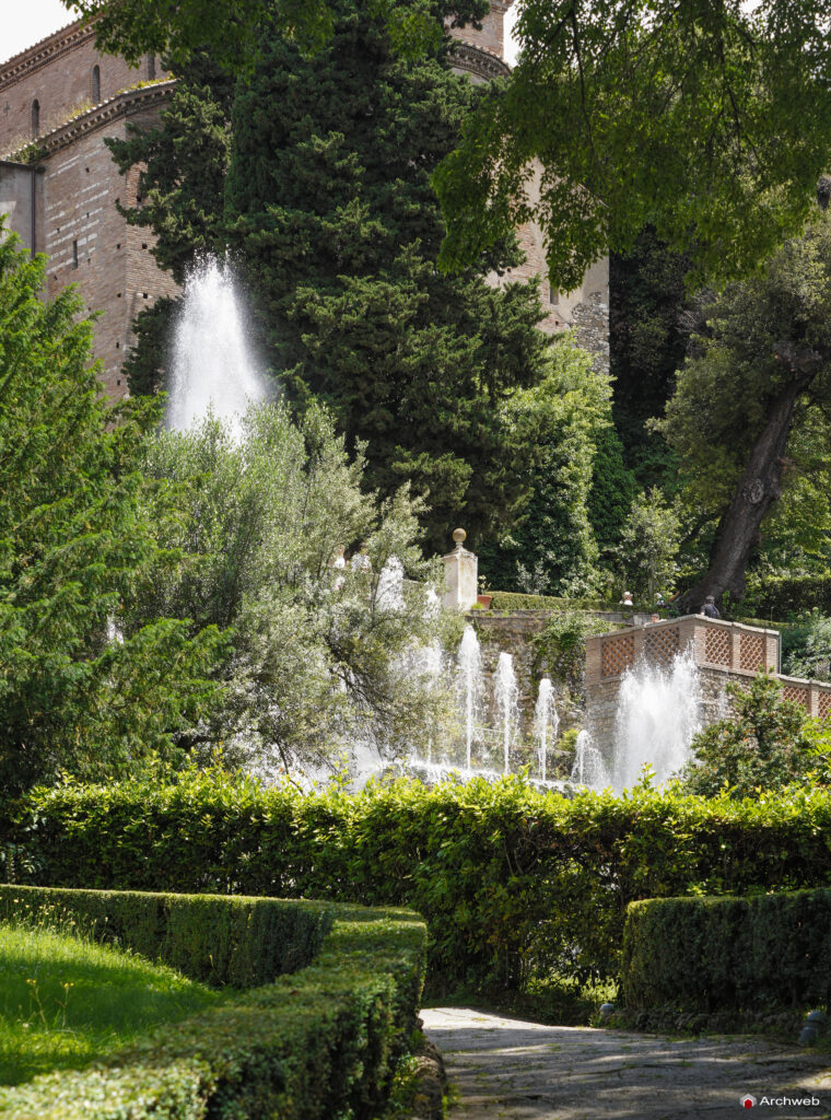 Villa d'Este a Tivoli. Fotografie © M.S. Archweb.com