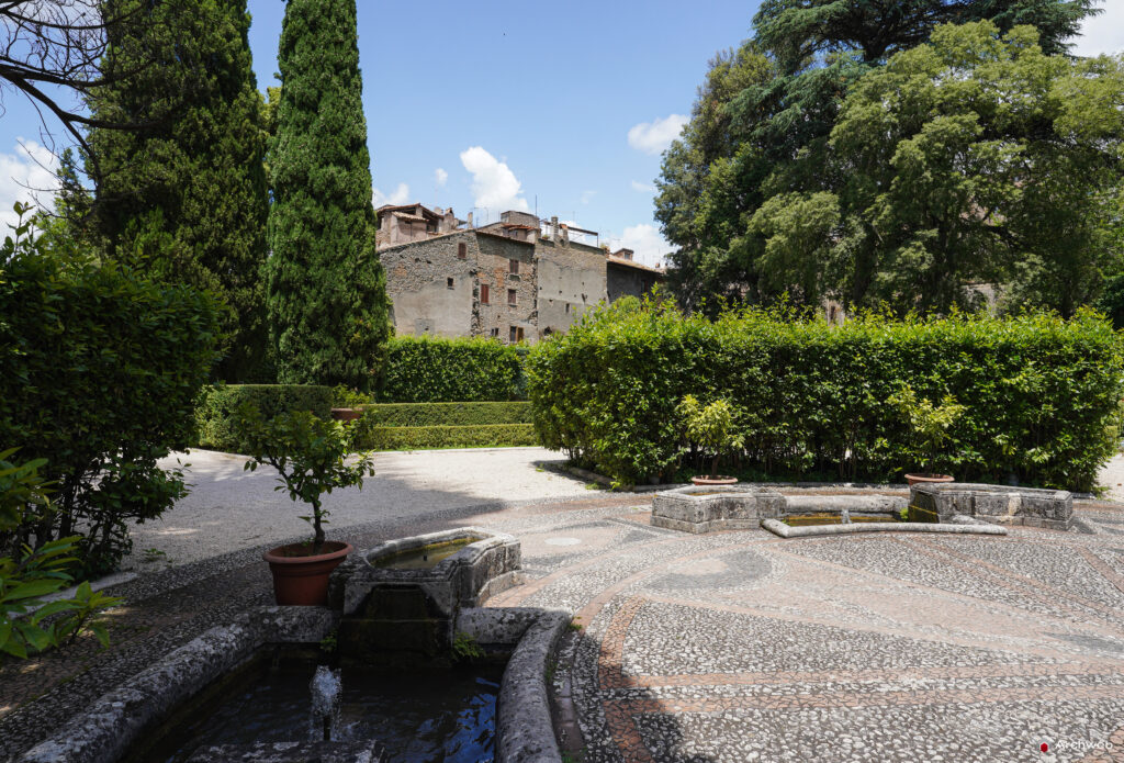 Villa d'Este a Tivoli. Fotografie © M.S. Archweb.com