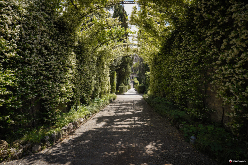 Villa d'Este a Tivoli. Fotografie © M.S. Archweb.com