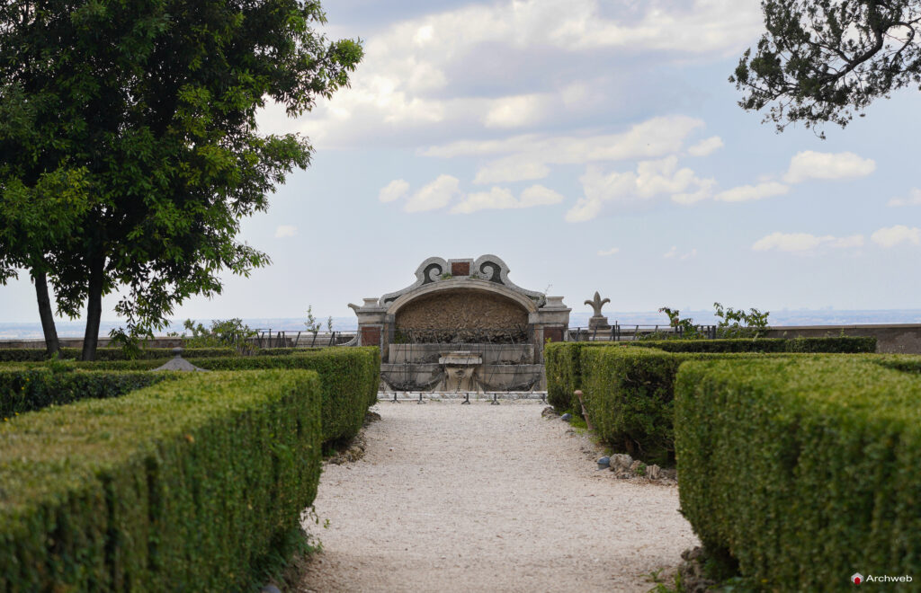 Villa d'Este a Tivoli. Fotografie © M.S. Archweb.com