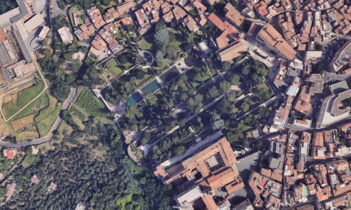 Villa d'Este a Tivoli. Foto © Google Maps