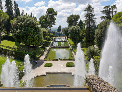 Villa d'Este a Tivoli. Fotografie © M.S. Archweb.com