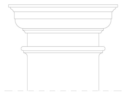 Capitello dorico dwg Archweb