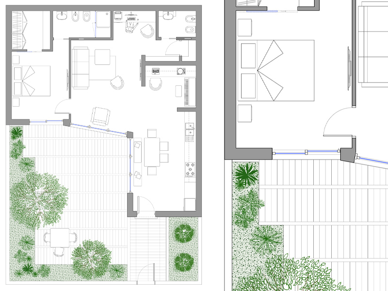 Casa unifamiliare 16 dwg