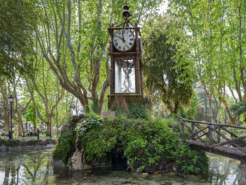 Water Clock on the Pincio Hill in Rome. Photographs © Archweb.com
