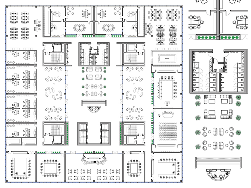 Schema ufficio 34 dwg Archweb
