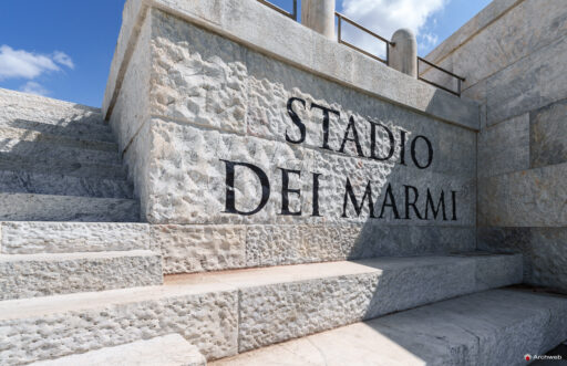 Stadio dei Marmi "Pietro Mennea" . Fotografie di qualità in 4K Fotografie © Archweb.com