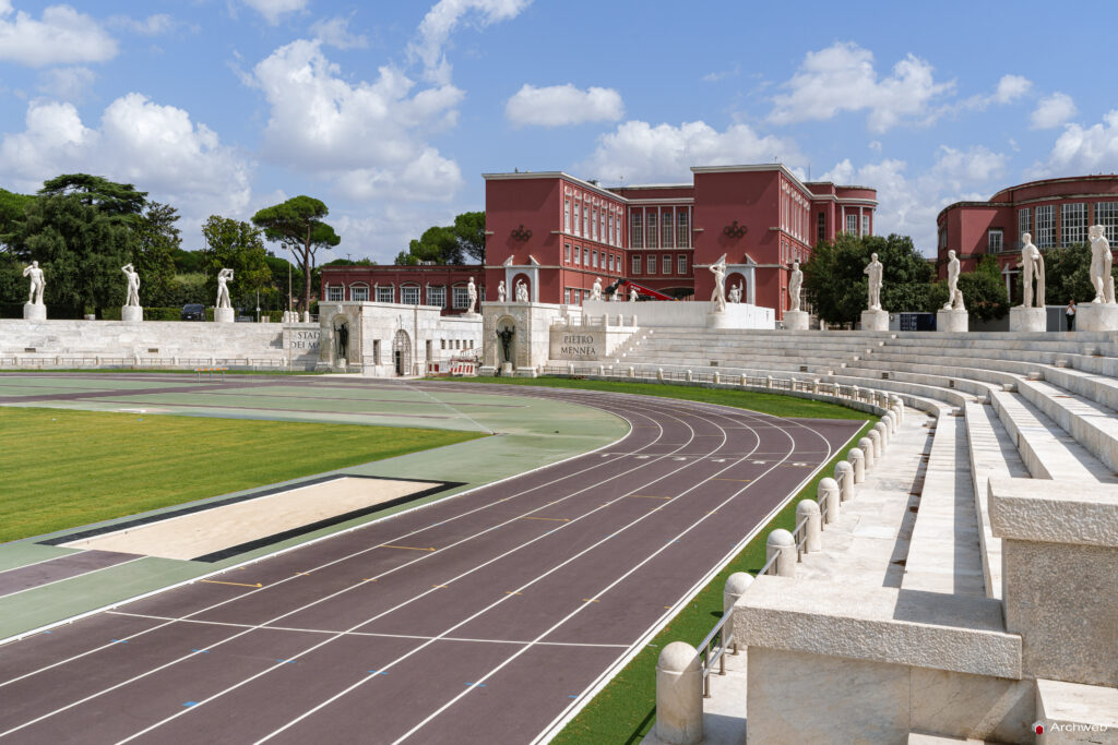 Stadio dei Marmi "Pietro Mennea" . Fotografie di qualità in 4K Fotografie © Archweb.com