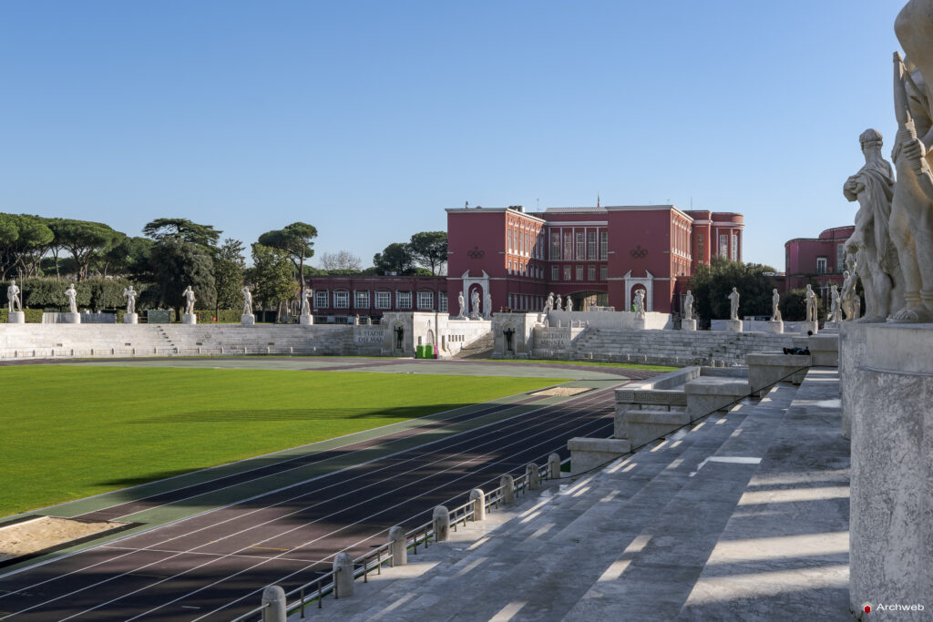 Stadio dei Marmi "Pietro Mennea" . Fotografie di qualità in 4K Fotografie © Archweb.com