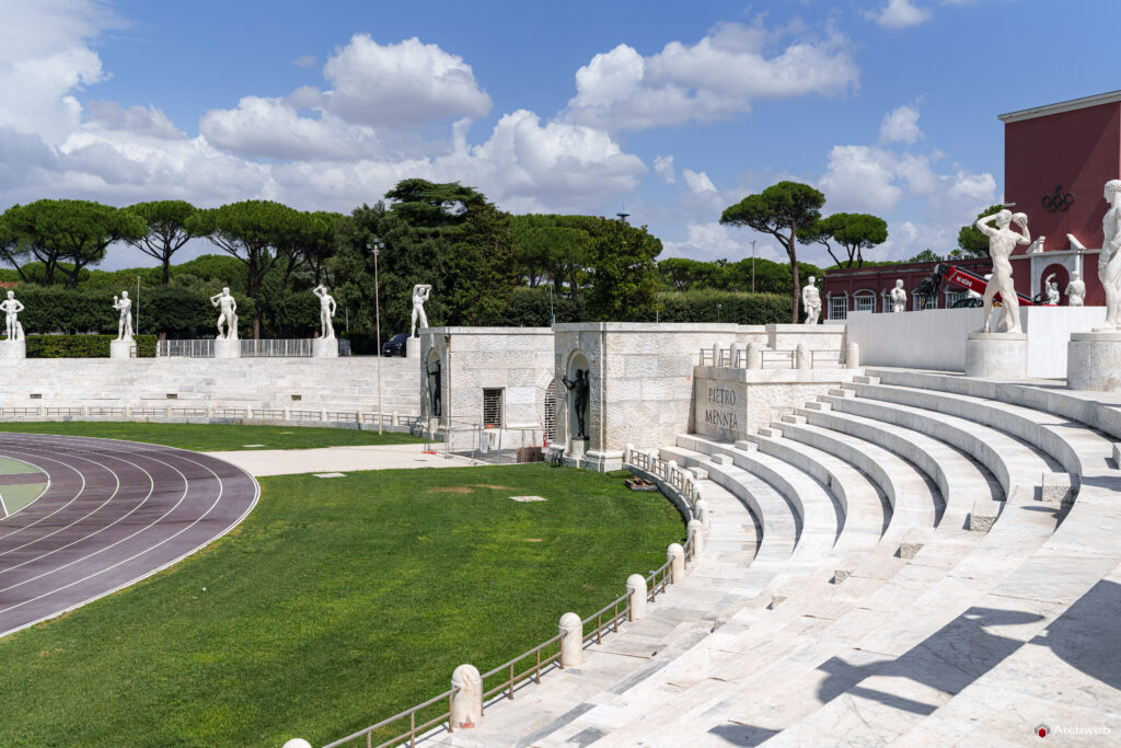 Stadio dei Marmi "Pietro Mennea" . Fotografie di qualità in 4K Fotografie © Archweb.com