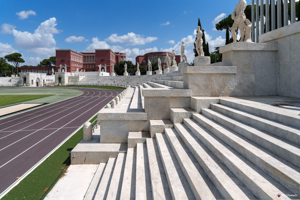 Stadio dei Marmi "Pietro Mennea" . Fotografie di qualità in 4K Fotografie © Archweb.com