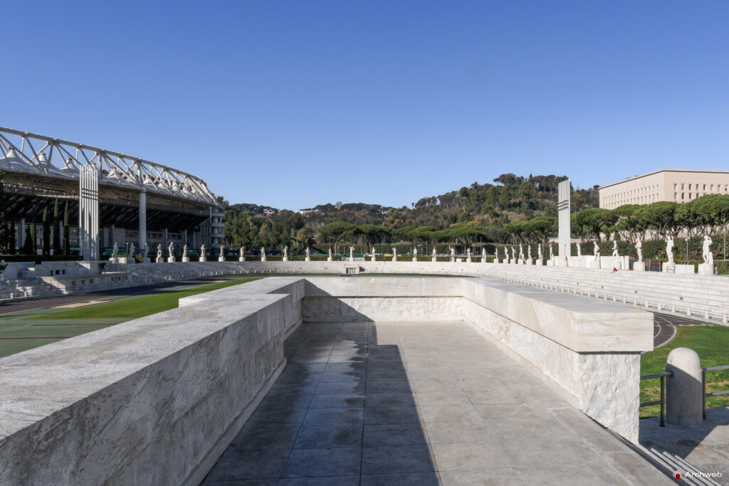 Stadio dei Marmi "Pietro Mennea" . Fotografie di qualità in 4K Fotografie © Archweb.com