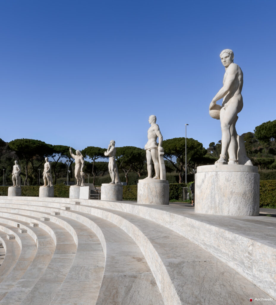 Stadio dei Marmi "Pietro Mennea" . Fotografie di qualità in 4K Fotografie © Archweb.com