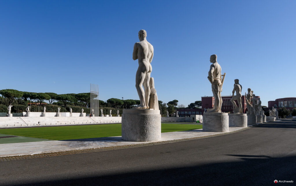 Stadio dei Marmi "Pietro Mennea" . Fotografie di qualità in 4K Fotografie © Archweb.com