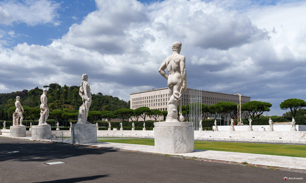 Stadio dei Marmi "Pietro Mennea" . Fotografie di qualità in 4K Fotografie © Archweb.com