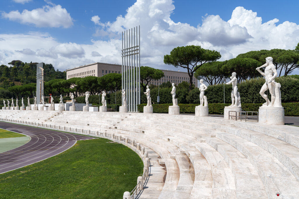 Stadio dei Marmi "Pietro Mennea" . Fotografie di qualità in 4K Fotografie © Archweb.com