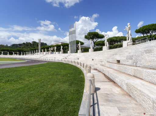 Stadio dei Marmi "Pietro Mennea" . Fotografie di qualità in 4K Fotografie © Archweb.com