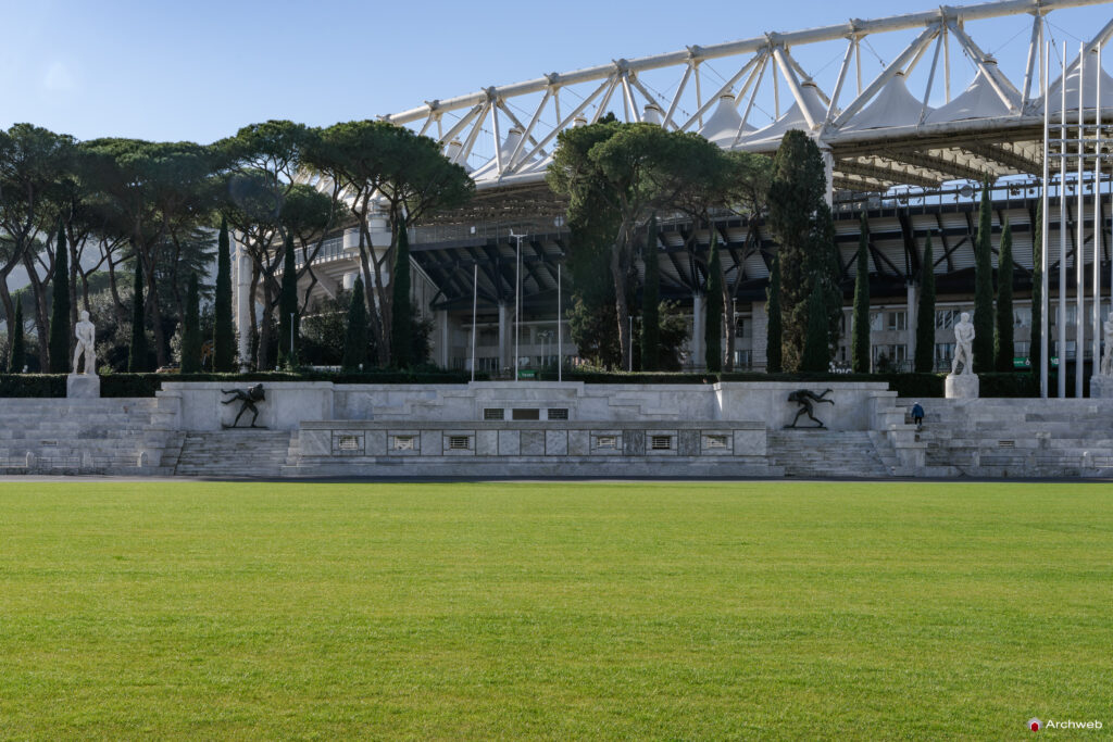 Stadio dei Marmi "Pietro Mennea" . Fotografie di qualità in 4K Fotografie © Archweb.com