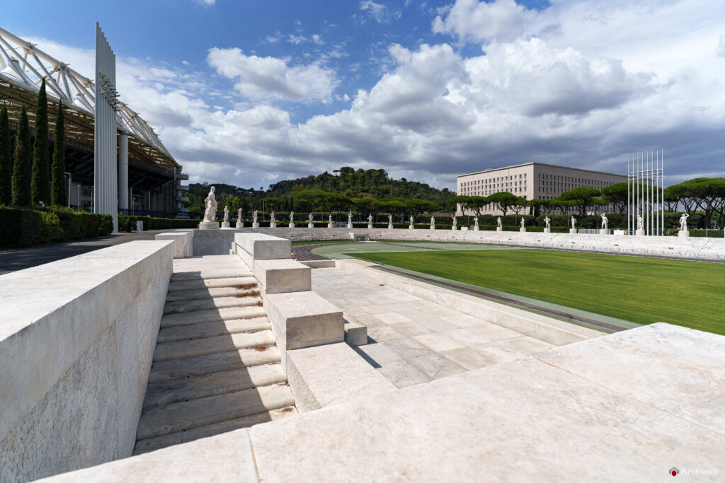 Stadio dei Marmi "Pietro Mennea" . Fotografie di qualità in 4K Fotografie © Archweb.com