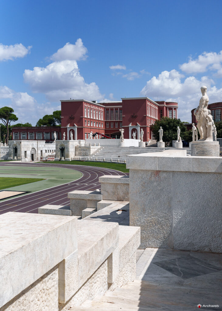 Stadio dei Marmi "Pietro Mennea" . Fotografie di qualità in 4K Fotografie © Archweb.com