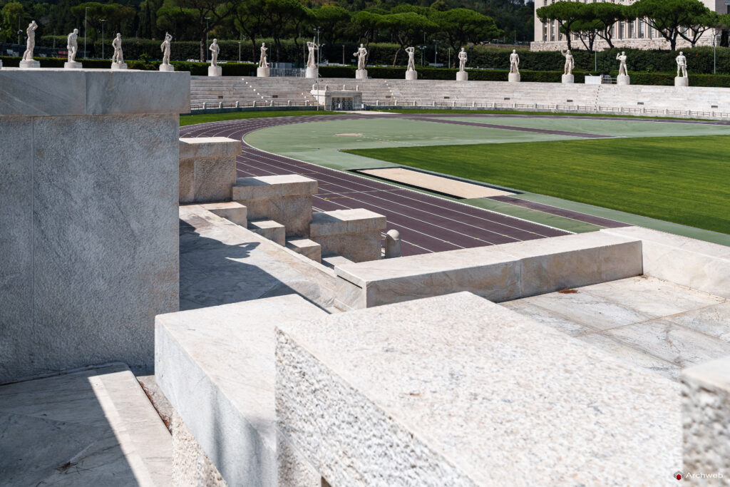 Stadio dei Marmi "Pietro Mennea" . Fotografie di qualità in 4K Fotografie © Archweb.com