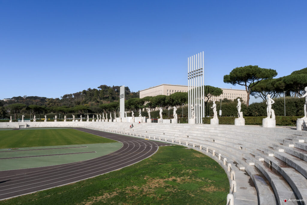 Stadio dei Marmi "Pietro Mennea" . Fotografie di qualità in 4K Fotografie © Archweb.com
