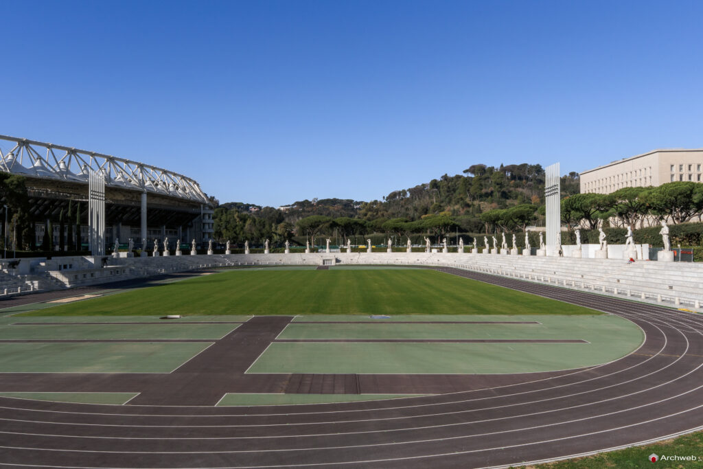 Stadio dei Marmi "Pietro Mennea" . Fotografie di qualità in 4K Fotografie © Archweb.com