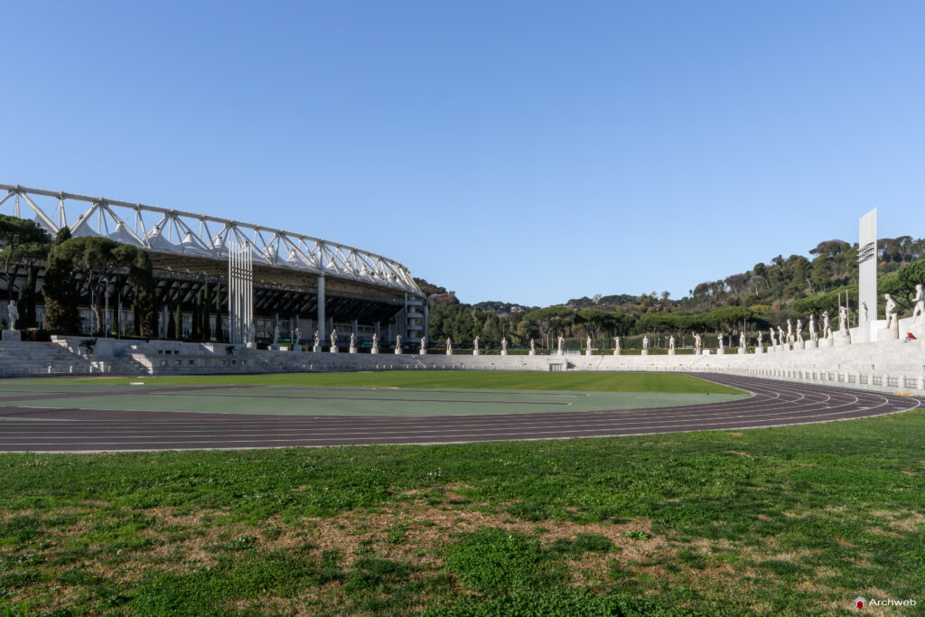Stadio dei Marmi "Pietro Mennea" . Fotografie di qualità in 4K Fotografie © Archweb.com