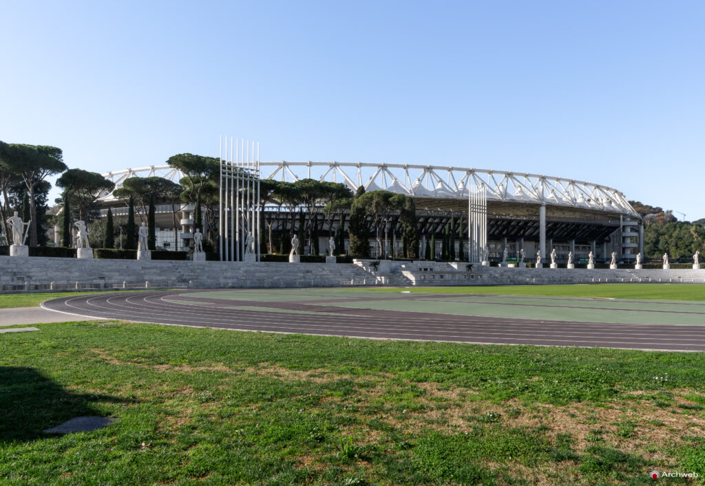 Stadio dei Marmi "Pietro Mennea" . Fotografie di qualità in 4K Fotografie © Archweb.com