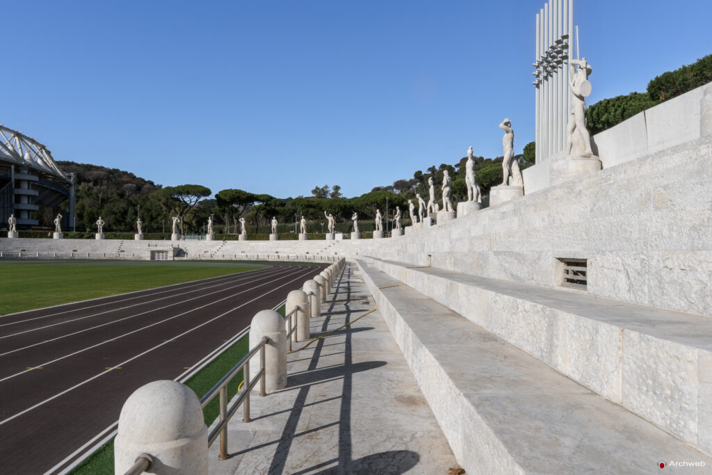 Stadio dei Marmi "Pietro Mennea" . Fotografie di qualità in 4K Fotografie © Archweb.com